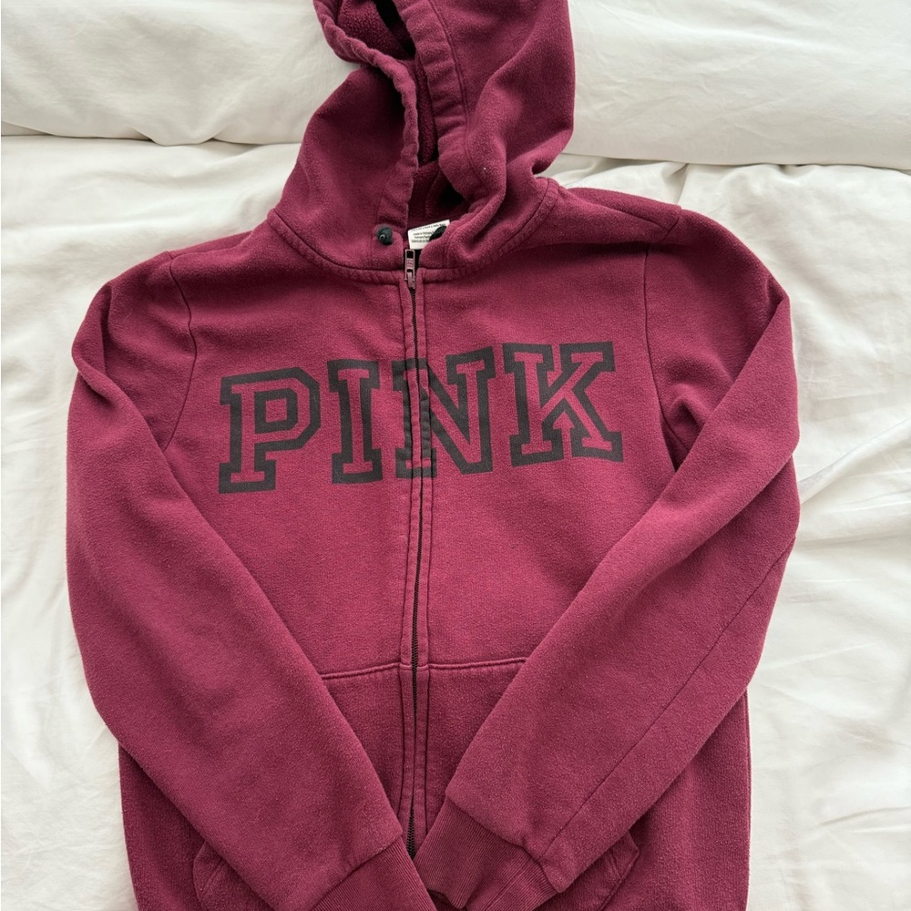 PINK Victoria’s Secret Maroon Hoodie